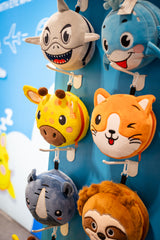 🦈 Almofada de viagem Zoo Nap Shark com máscara para os olhos