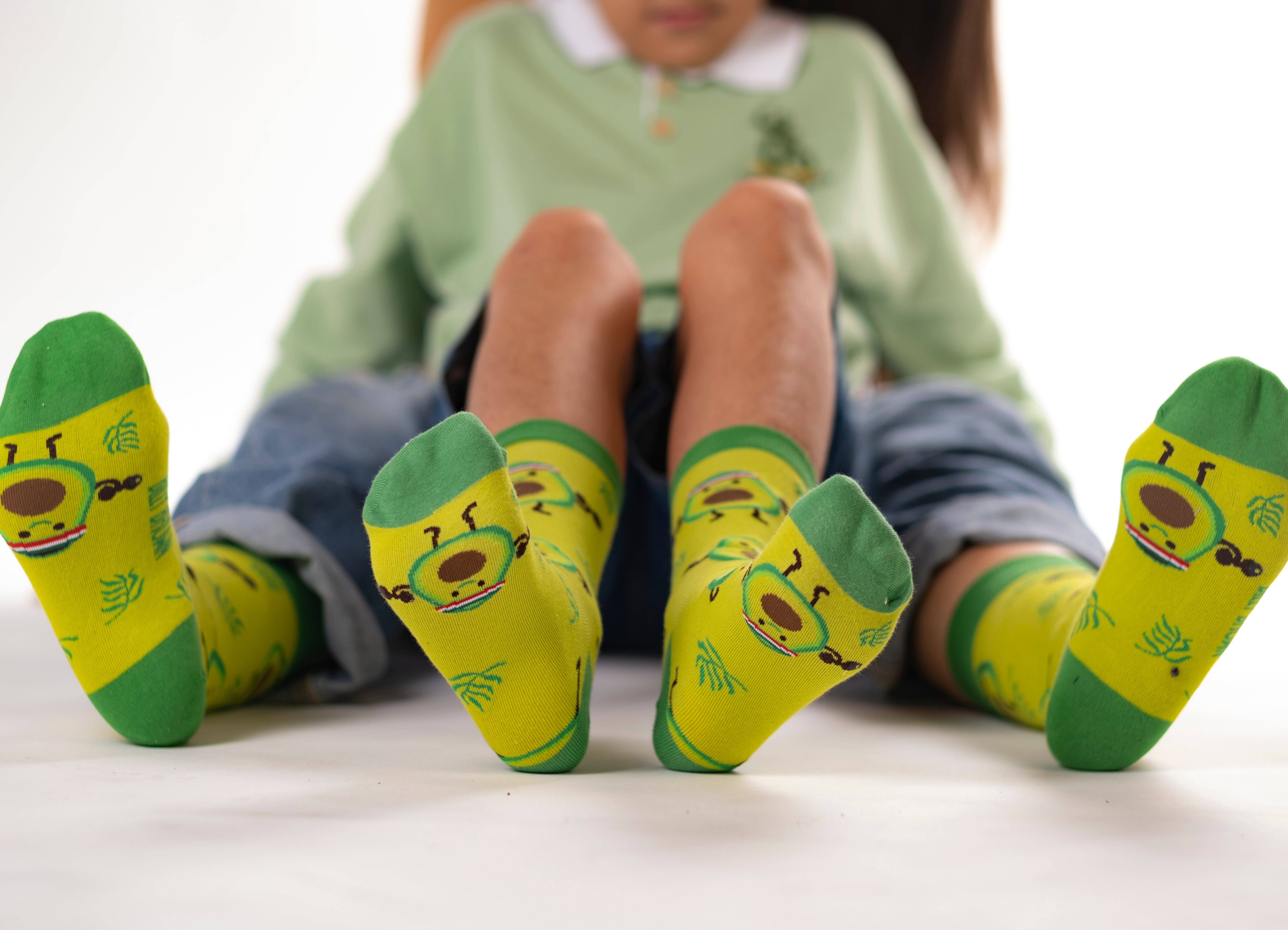 👨‍👩‍👧 Pacote Família – Pai e Mini Gema 🍳 + Mãe e Mini Abacate 🥑