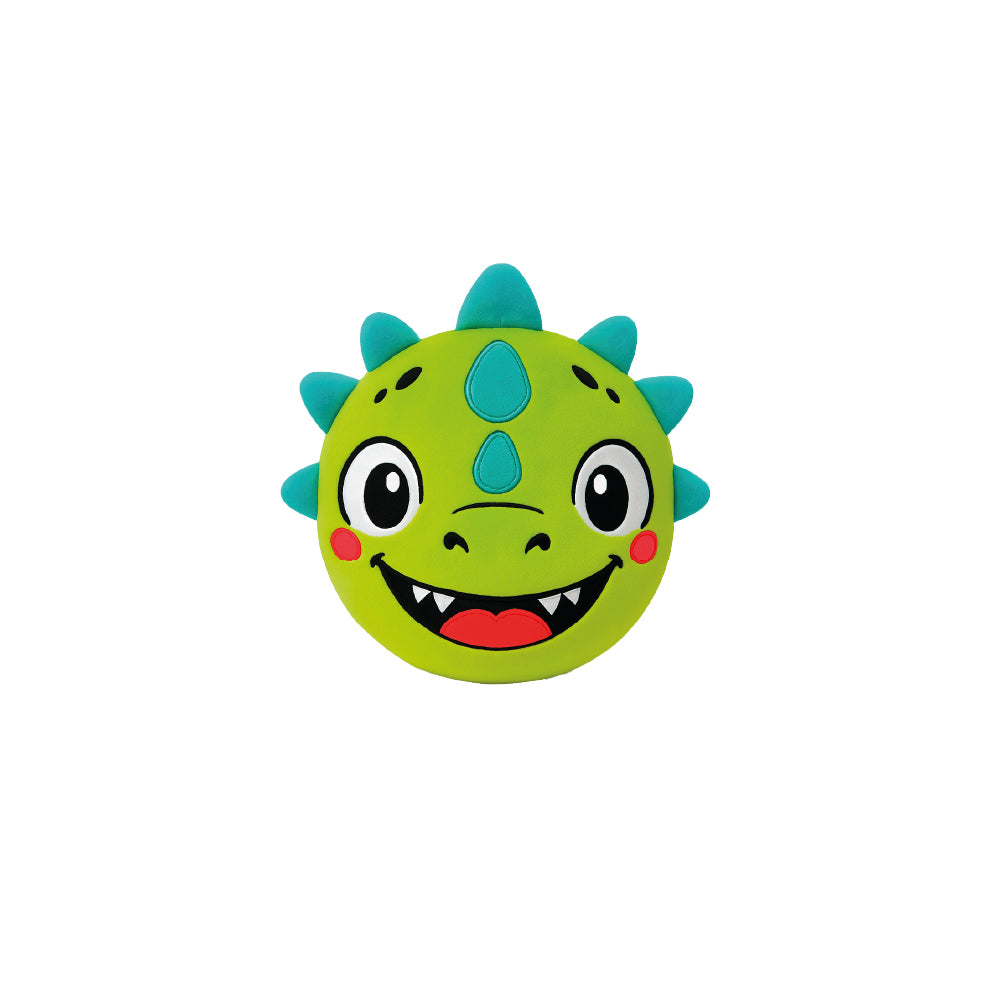 🦖 Almofada de viagem Zoo Nap Dinosaur com máscara para os olhos