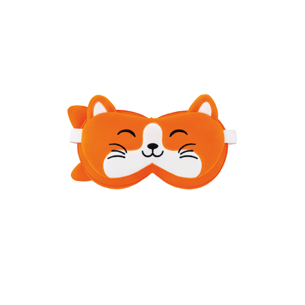 🐱 Almofada de viagem para gatos Zoo Nap com máscara para os olhos
