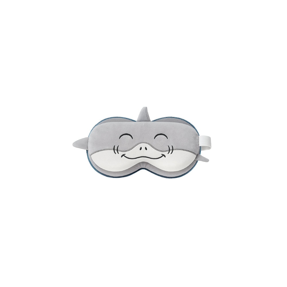 🦈 Almofada de viagem Zoo Nap Shark com máscara para os olhos