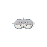 🦈 Almofada de viagem Zoo Nap Shark com máscara para os olhos